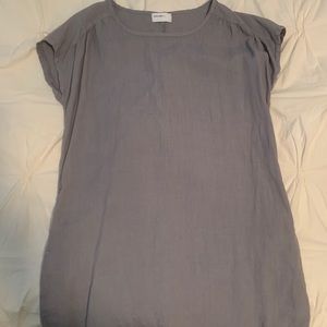 Linen shift dress